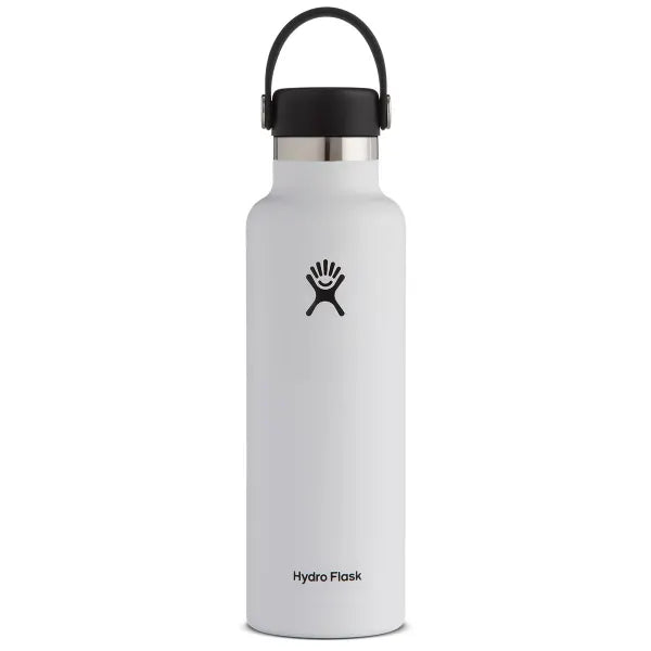 Botella Térmica Hydro Flask 621 ml Standard Mouth Negro