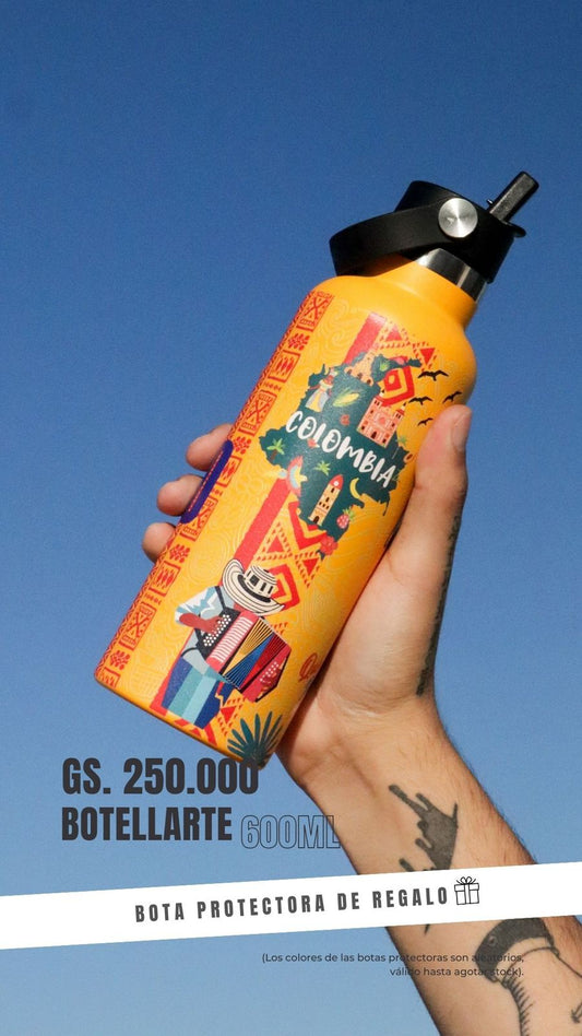 Hydrate x Botellarte 600 ml