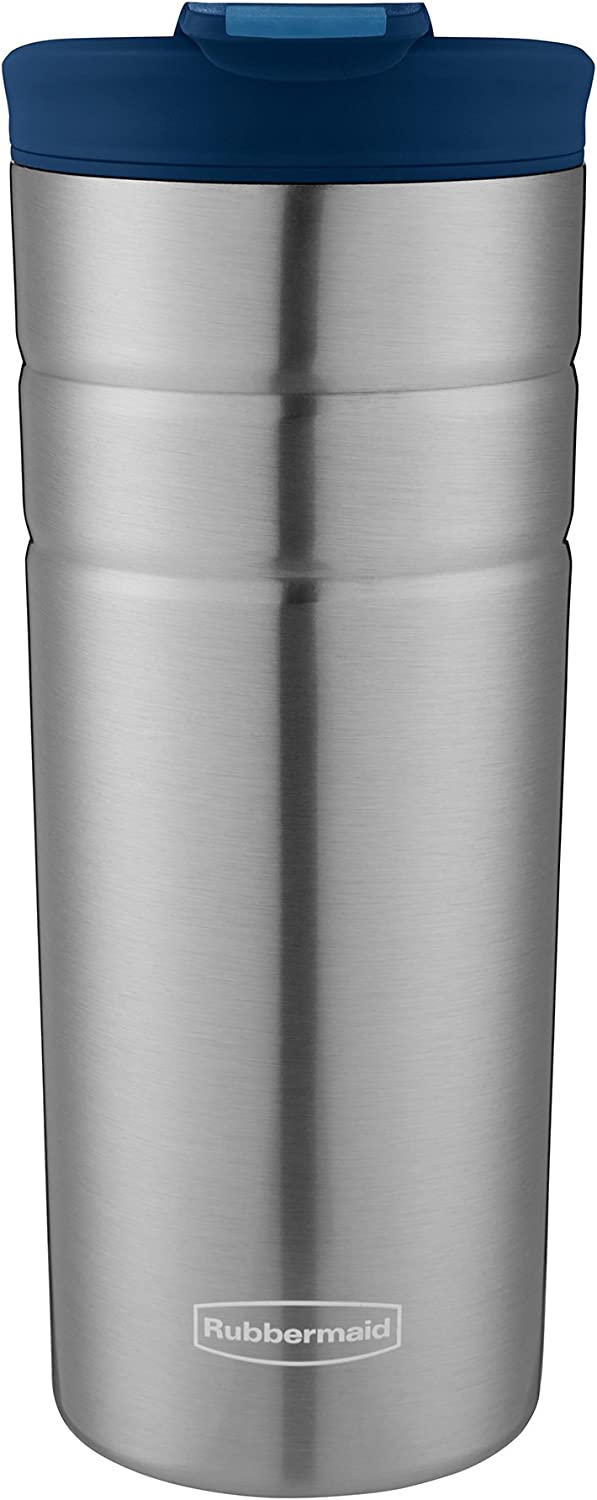 Vaso Térmico Rubbermaid Leak-Proof Tapa Azul 473ml