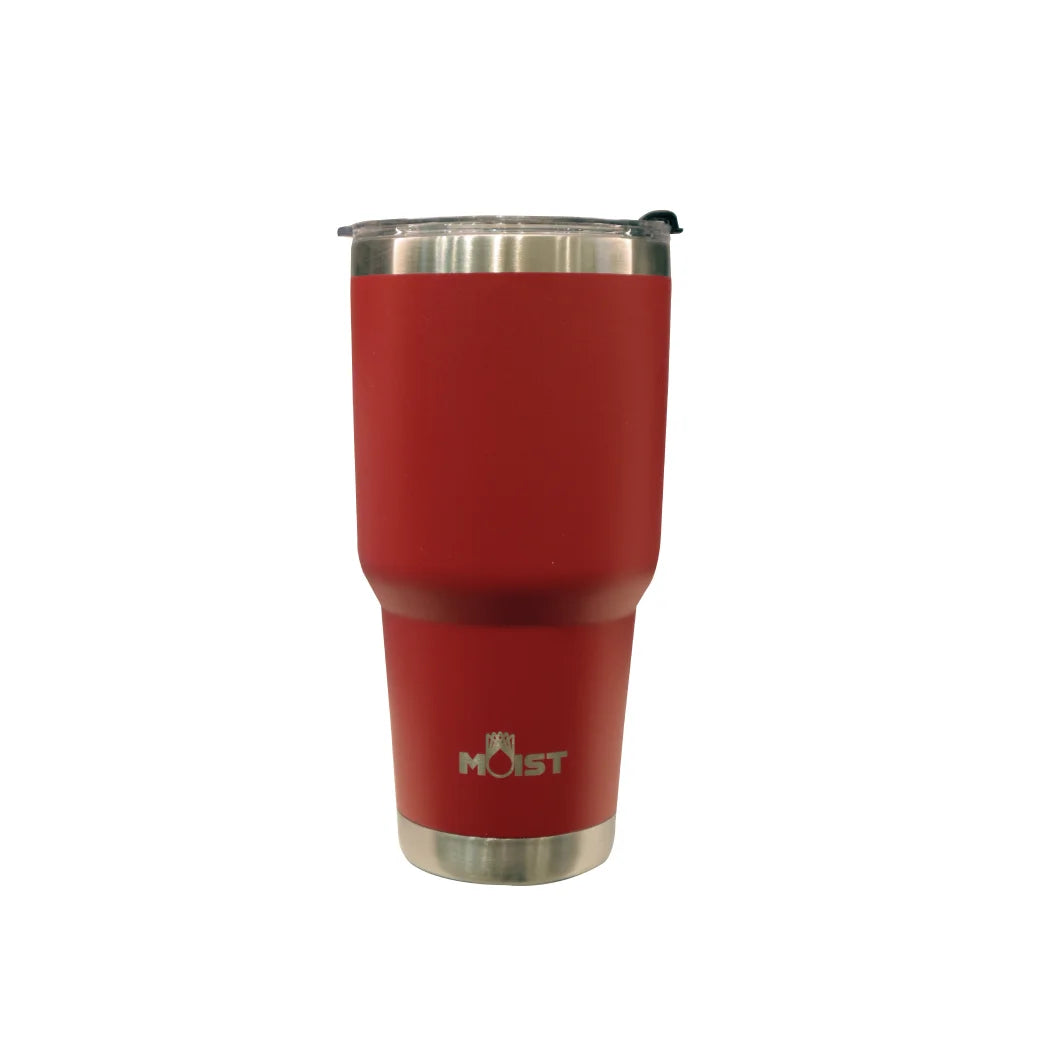 Vaso Térmico MOIST 890 ml. c/ Bombilla - Rojo