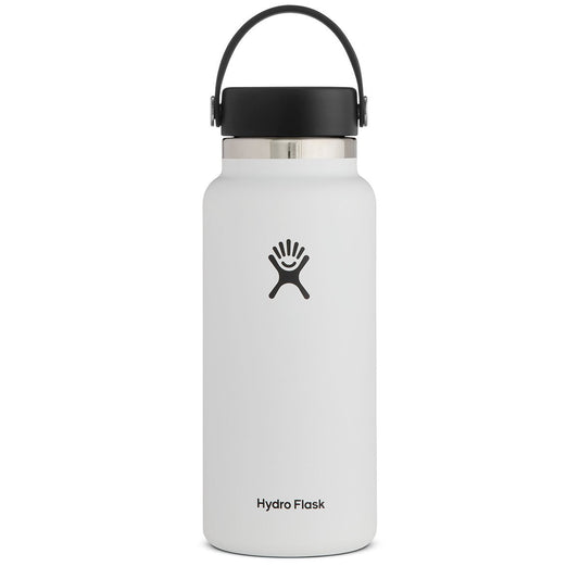 Botella Térmica Hydro Flask 946 ml Wide Mouth Blanco