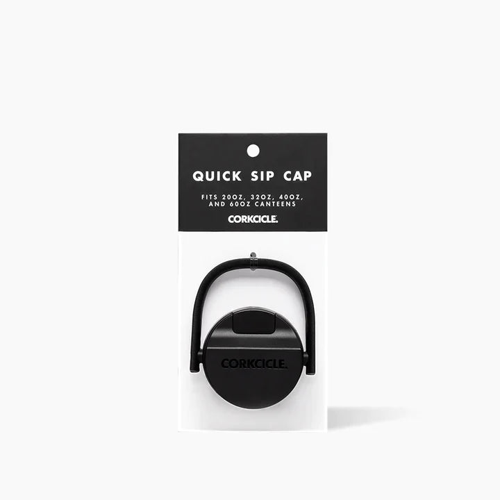 QUICK SIP CAP - 200Z 32 OZ - 40OZ - 60OZ - BLACK