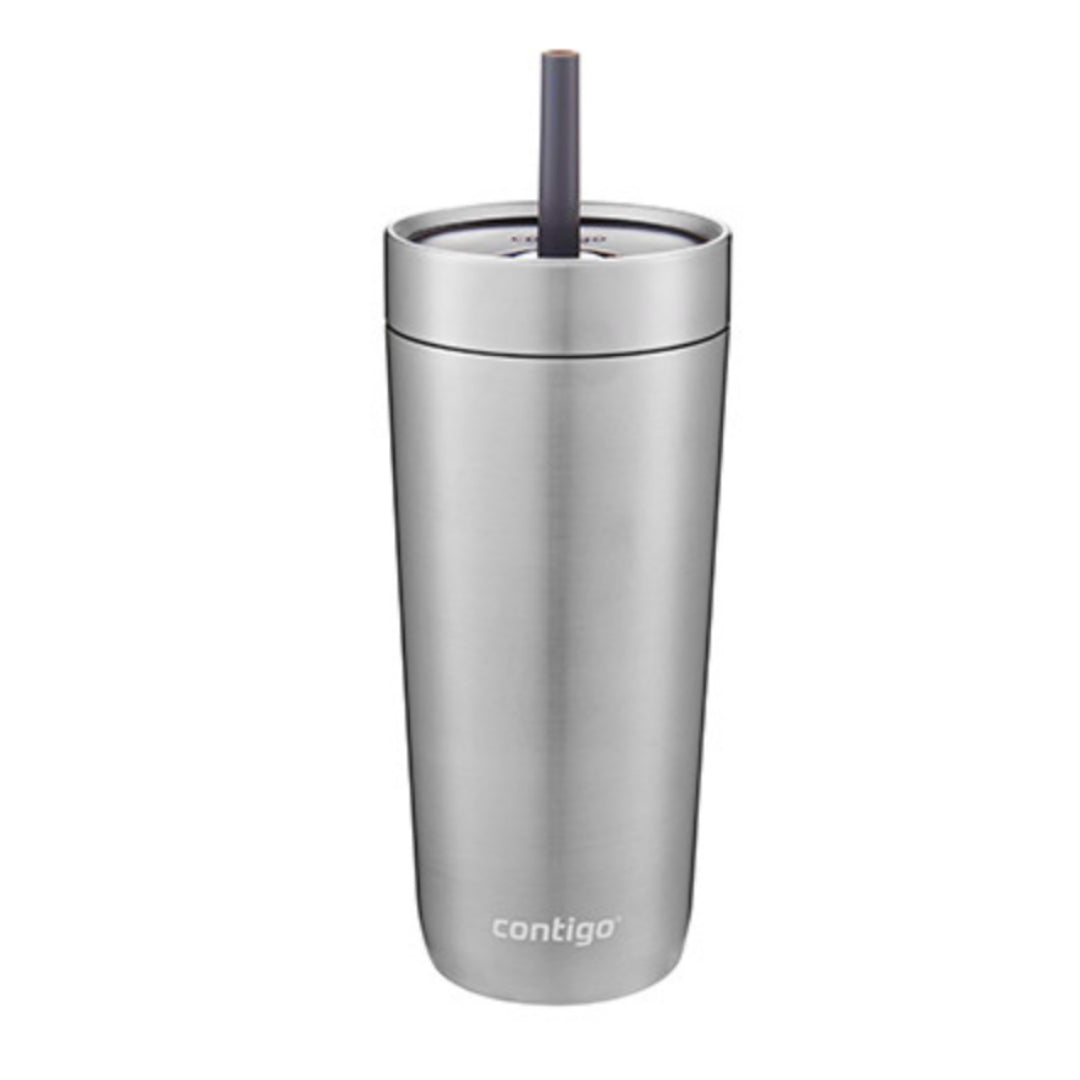 Vaso Térmico CONTIGO® Luxe Stainless Steel c/ pajita 532ml.