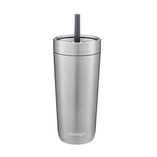 Vaso Térmico CONTIGO® Luxe Stainless Steel c/ pajita 532ml.