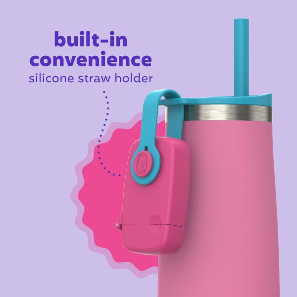 Vaso Radiant con Case p/Pajitas 709ml Azalea Mate - Image 3