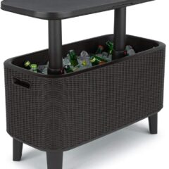 Bevy Bar 3-en-1 Simil Rattan - Image 4