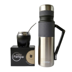 Combo Matero 2.0 Termo Contigo 1,1lts + Mate Pampa + Caja de Regalo - Imagen 4