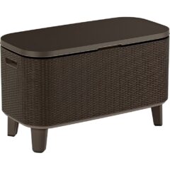Bevy Bar 3-en-1 Simil Rattan