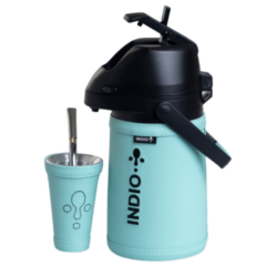 Alternative view of Indio Termo Inox 1.3L Simil Cuero + Guampa
