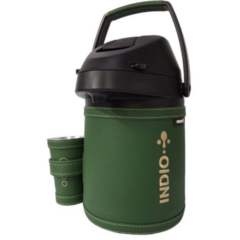 Alternative view of Indio Termo Inox Terere 2.5L Simil Cuero + Guampa