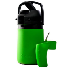 Indio Tereré Skin 1.9 L + Forro de Silicona + Guampa de Silicona y Bombilla