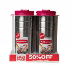 Alternative view of Value Pack Rubbermaid: 2 Vasos 473ml - El 2do con 50% Off
