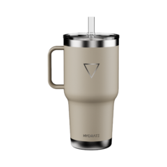 Alternative view of Hydrate Vaso con Agarre y Pajita 887 ml