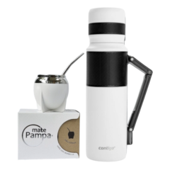 Combo Matero 2.0 Termo Contigo 1,1lts + Mate Pampa + Caja de Regalo - Imagen 2