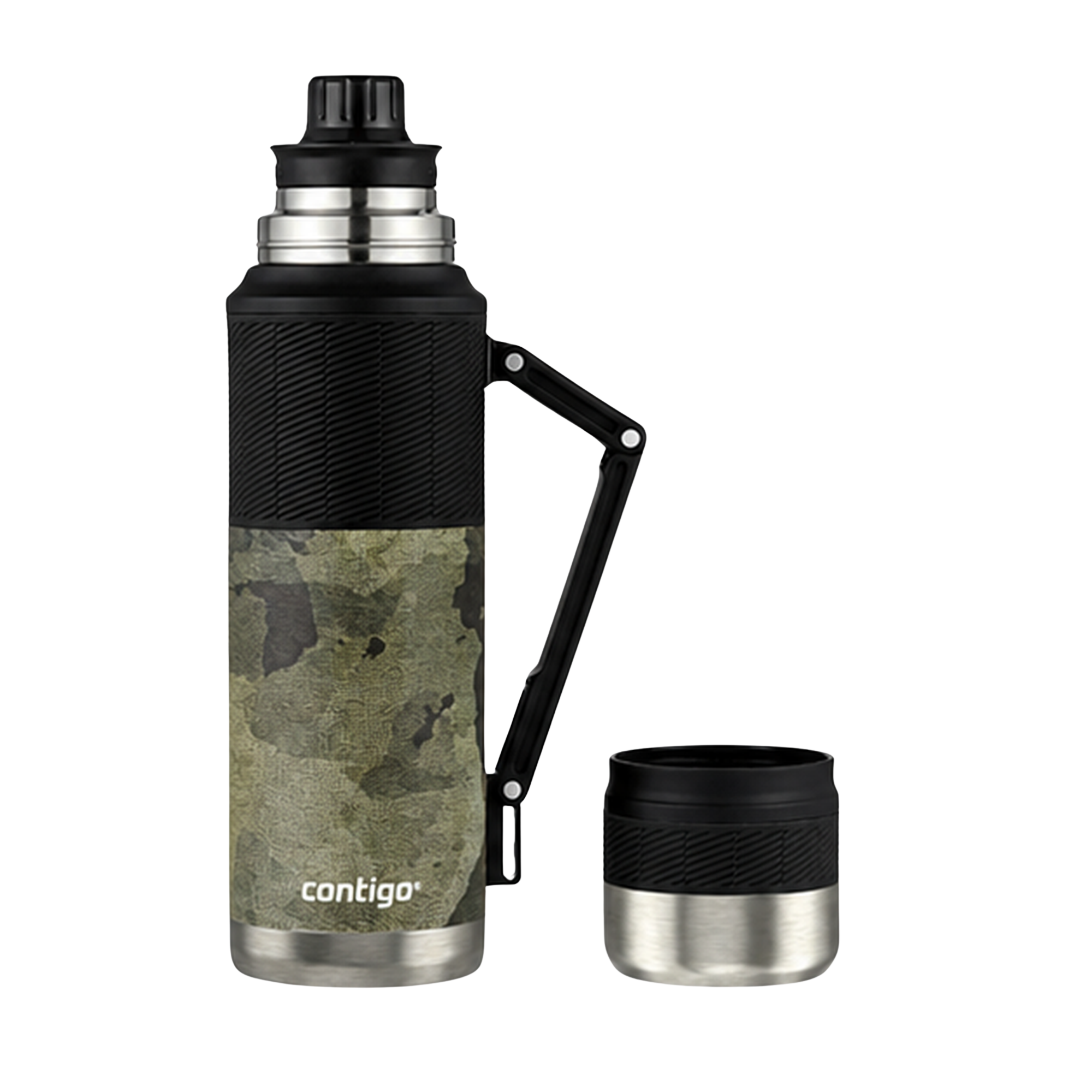 Termo Matero Contigo 1.1lts Stainless con Manija
