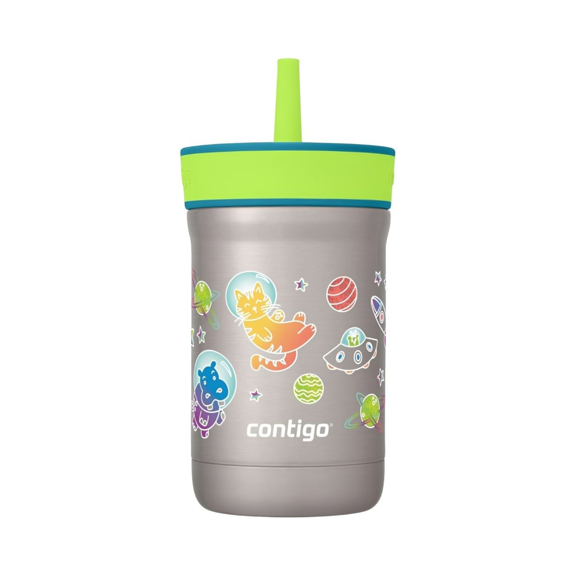 Vaso Térmico Contigo Kids con Pajita Leighton -354ml - Imagen 2