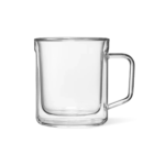 Set de 2 Tazas de Vidrio de Doble Pared Corkcicle de 355 ml